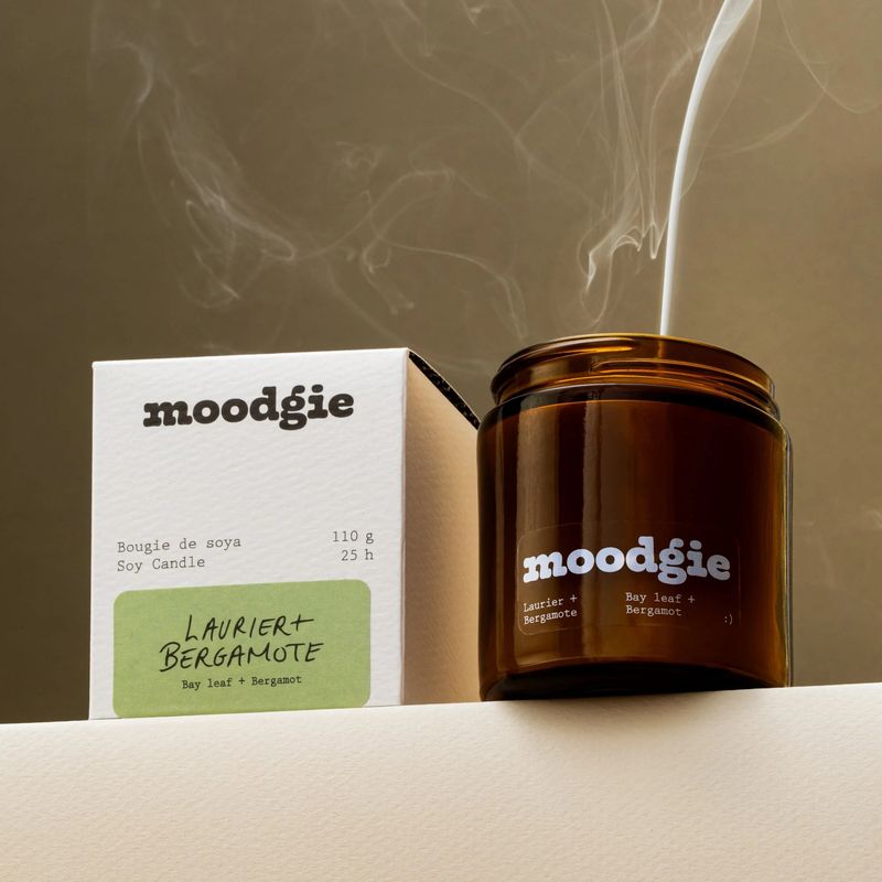 110g Candle Bay Leaf + Bergamot