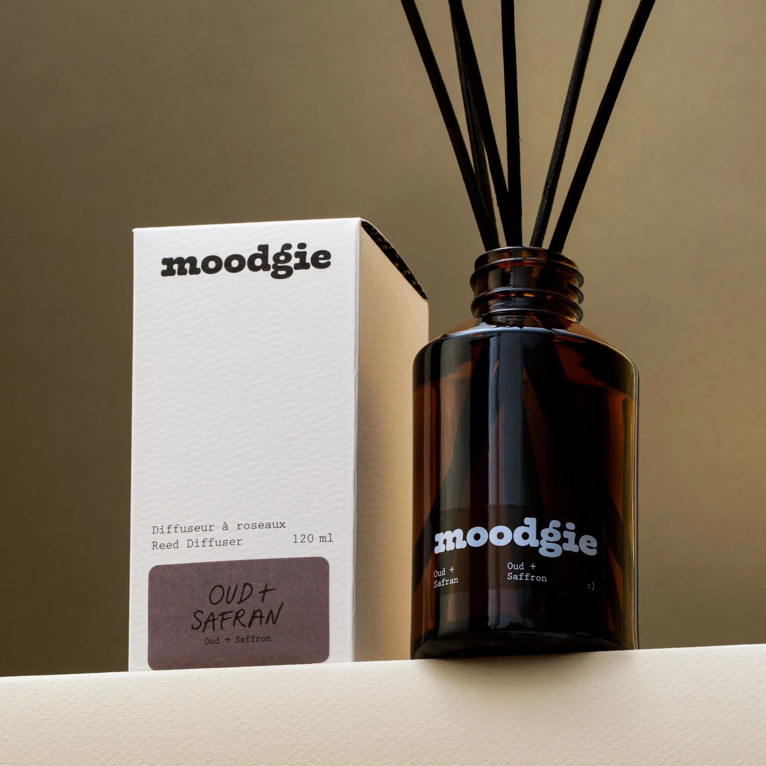 Reed Diffuser Oud + Saffron