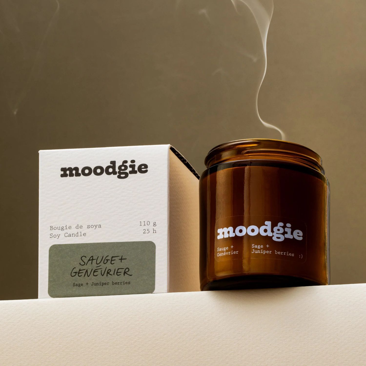 110g Candle Sage + Juniper Berries