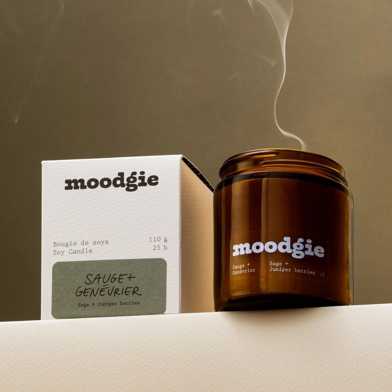 110g Candle Sage + Juniper Berries