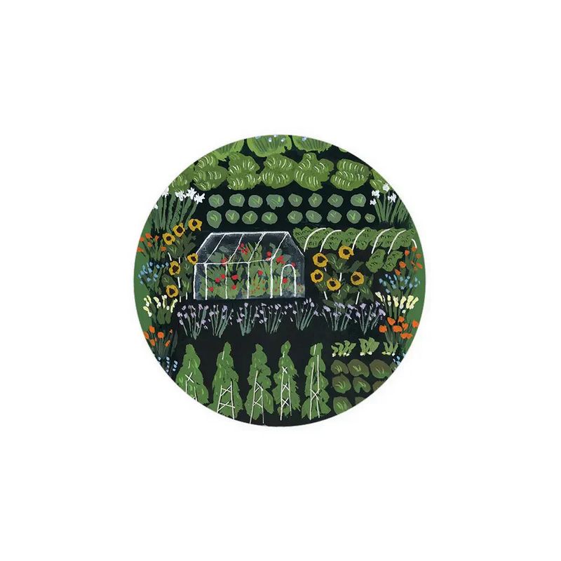 Garden Greenhouse Coaster