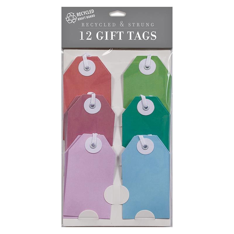 Gift Tags Seasonal Classic Recycled