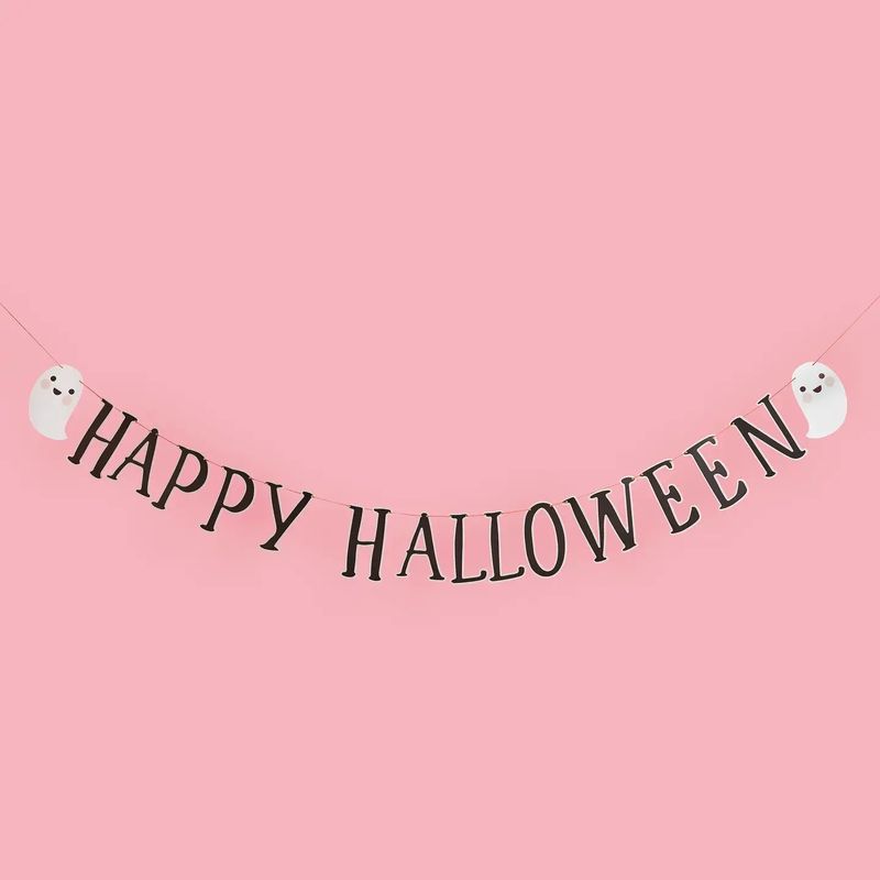 Happy Halloween' Ghost Banner 2M