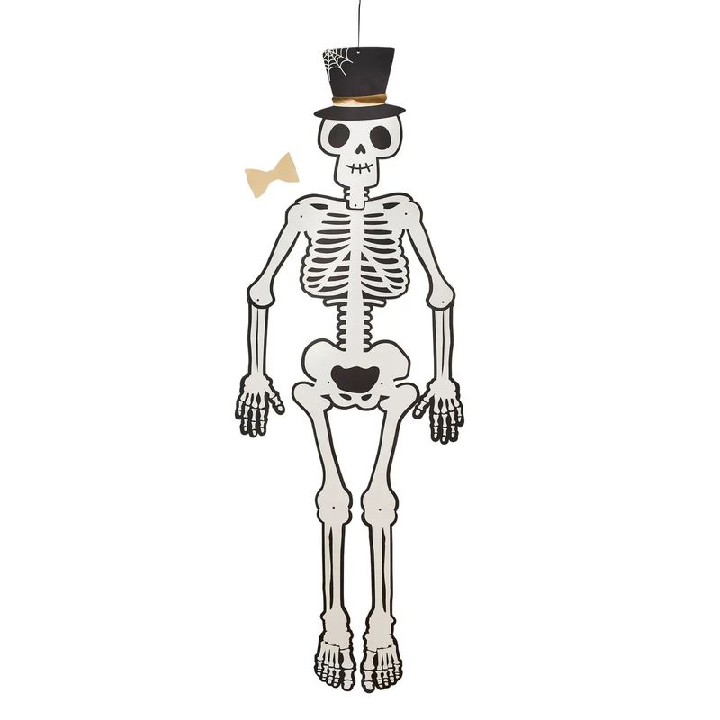 Hanging Skeleton Glow in the Dark Game