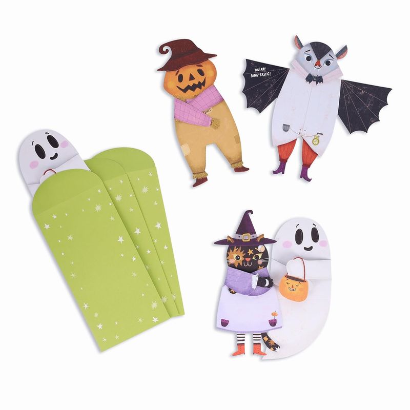 Note Cards Set of 12 Halloween Hugs