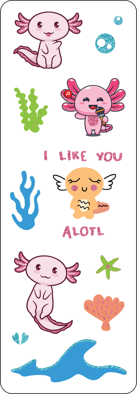 Sticker Set Axolotls