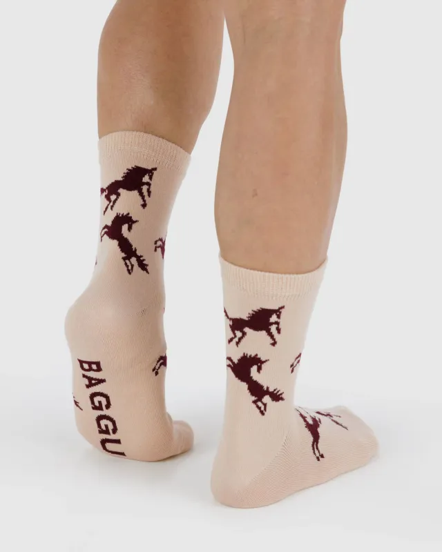 Crew Sock Horses