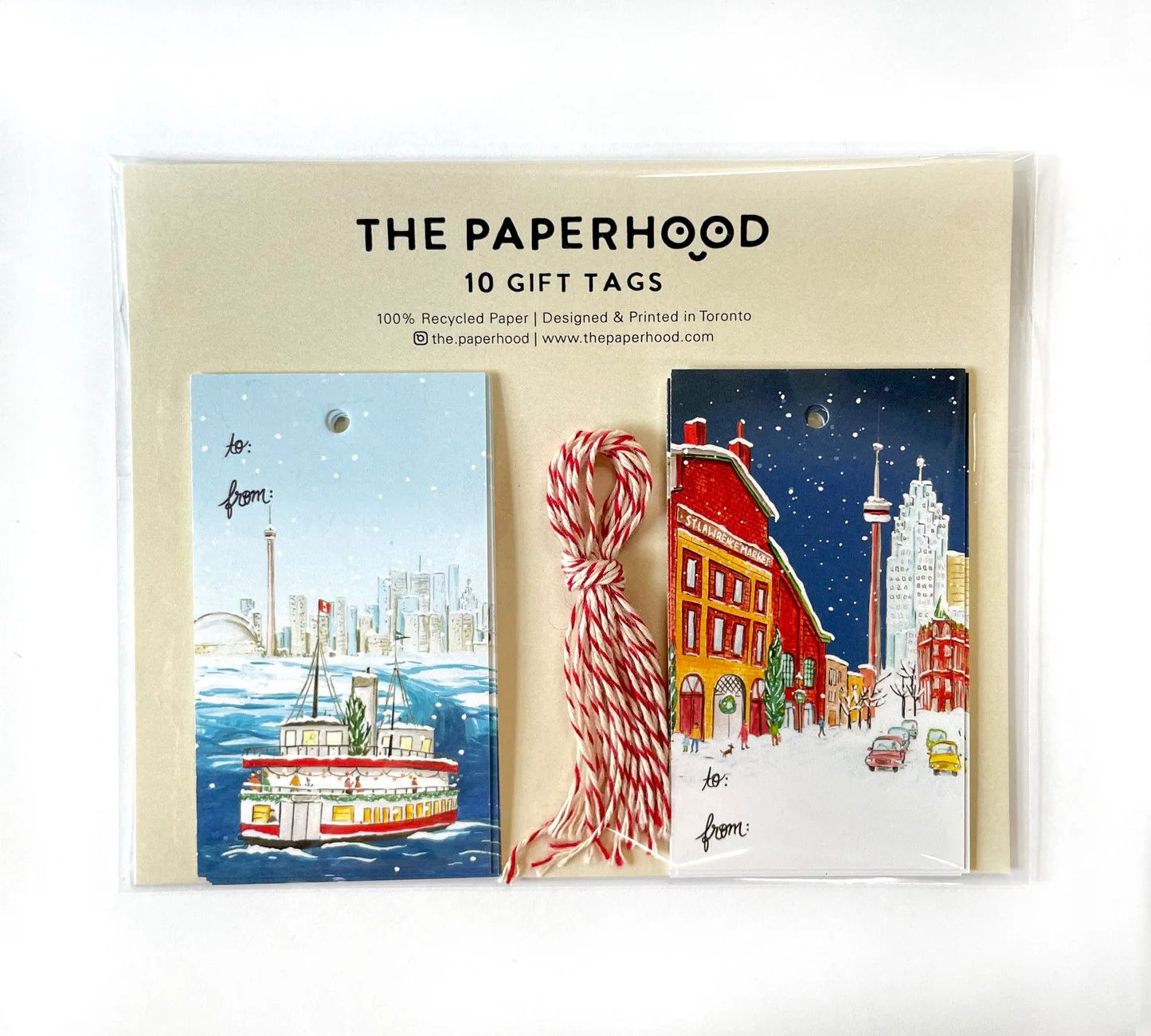 Gift Tags - Toronto St. Lawrence Market &amp; Ferry