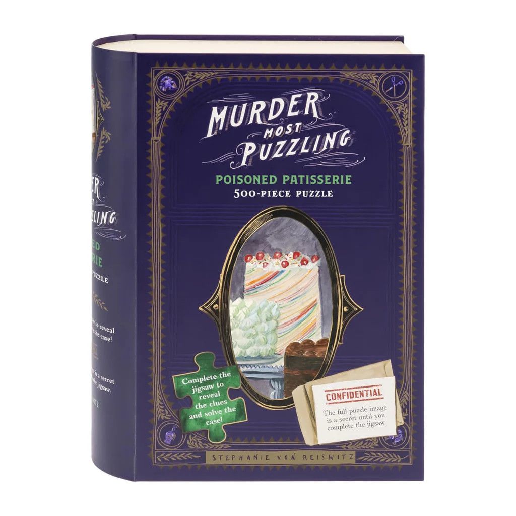 500 Piece Puzzle Murder Most Puzzling: Poisoned Patisserie