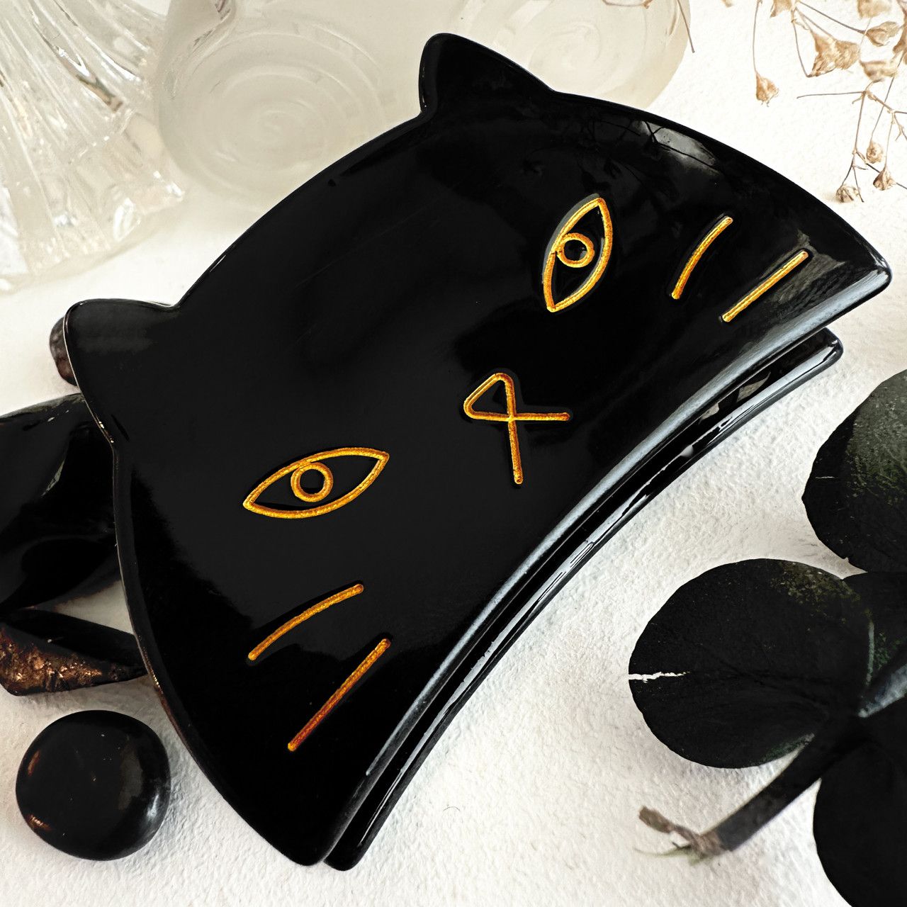 "Miser" Grumpy Cat Black Claw