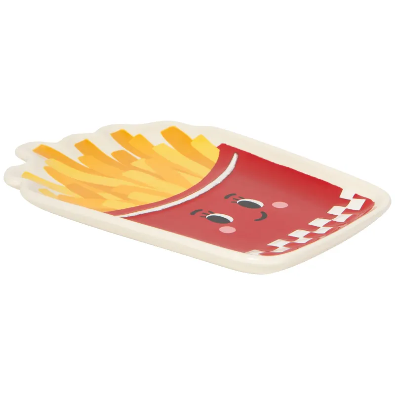 Shaped Dish Funny Food Cutie Fry