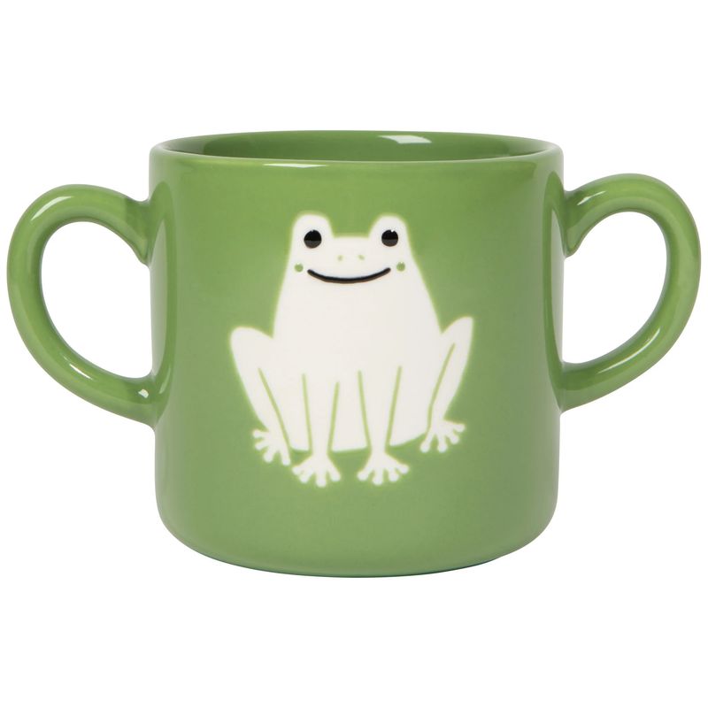 Double Handle Mug 12oz Ribbit