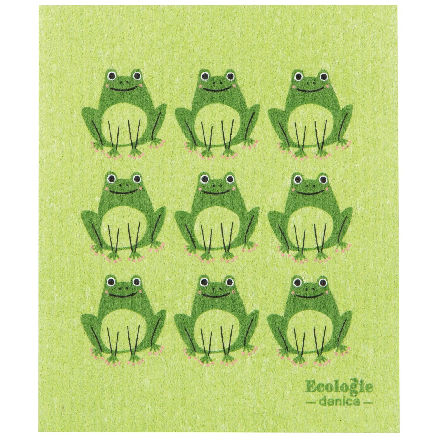 Swedish Dishcloth Ribbit