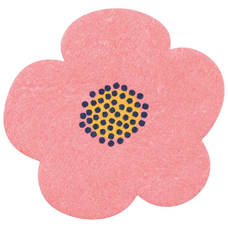 Swedish Dishcloth Shaped Poppy