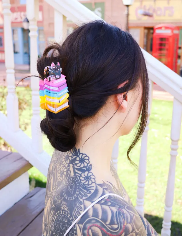 Rainbow Snail Hair Claw