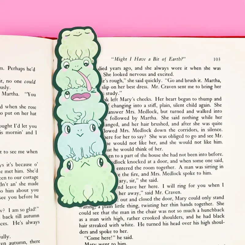 Frog Butts Bookmark