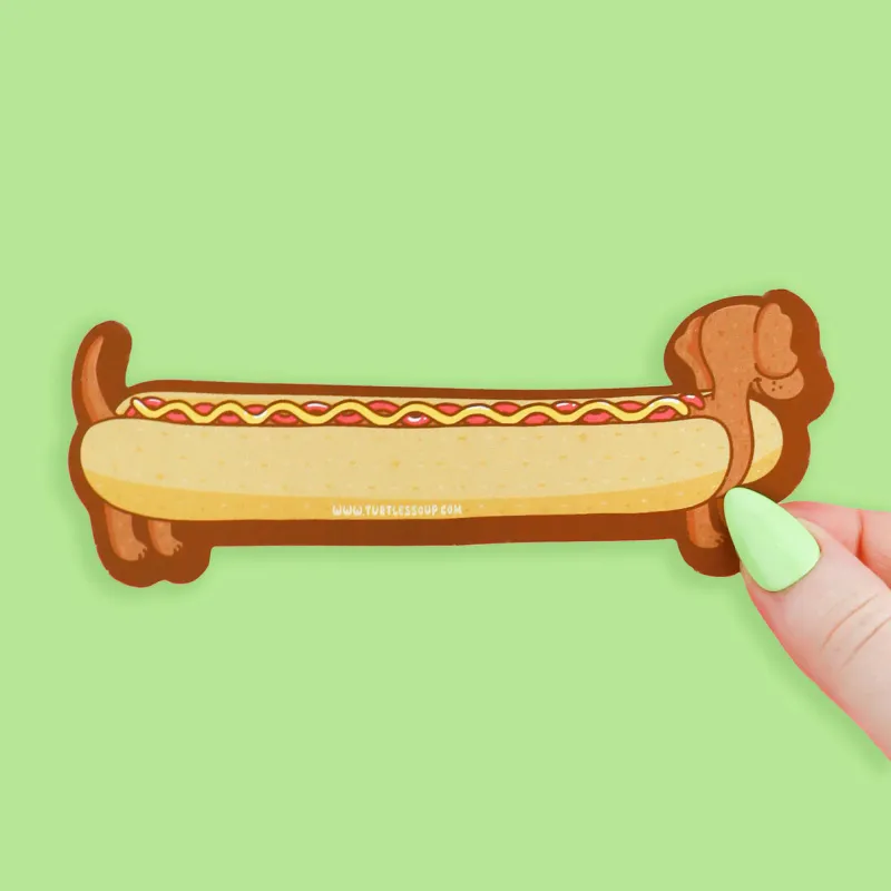 Hot Dog Weiner Bookmark