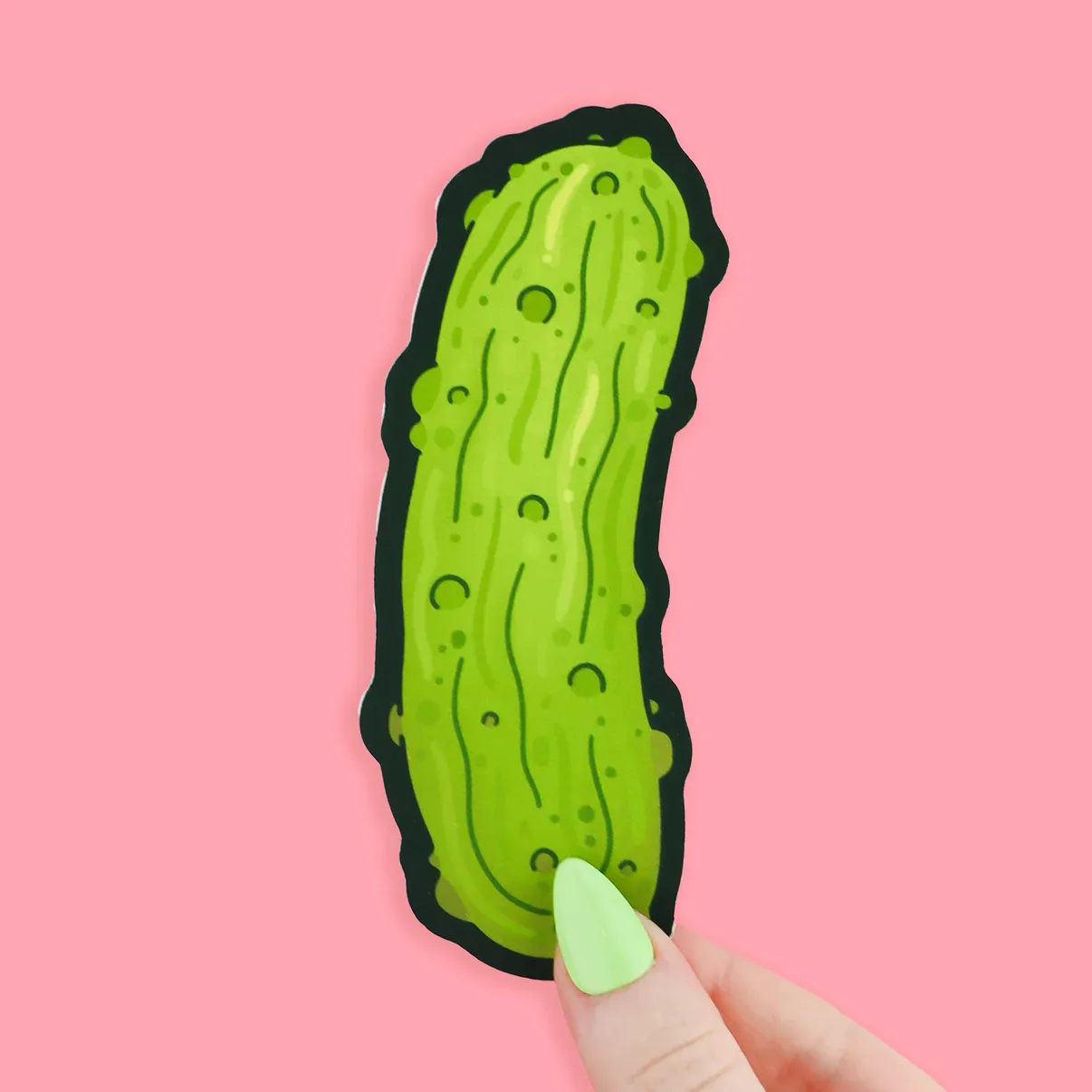 Juicy Dill Pickle Bookmark