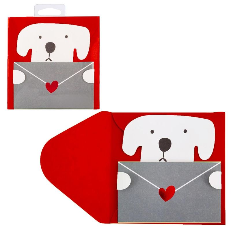 Puppy Greeting Card with Envelope