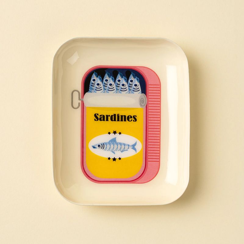 Sardines Enamel Tray