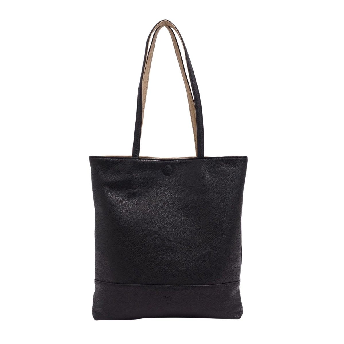 Amia 2-in-1 Reversible Tote Black/Tan