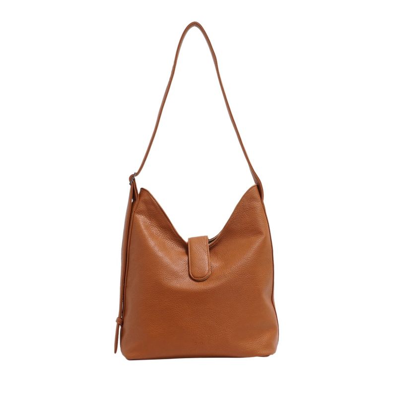 Mona 2-in-1 Reversible Hobo Cognac/Tan