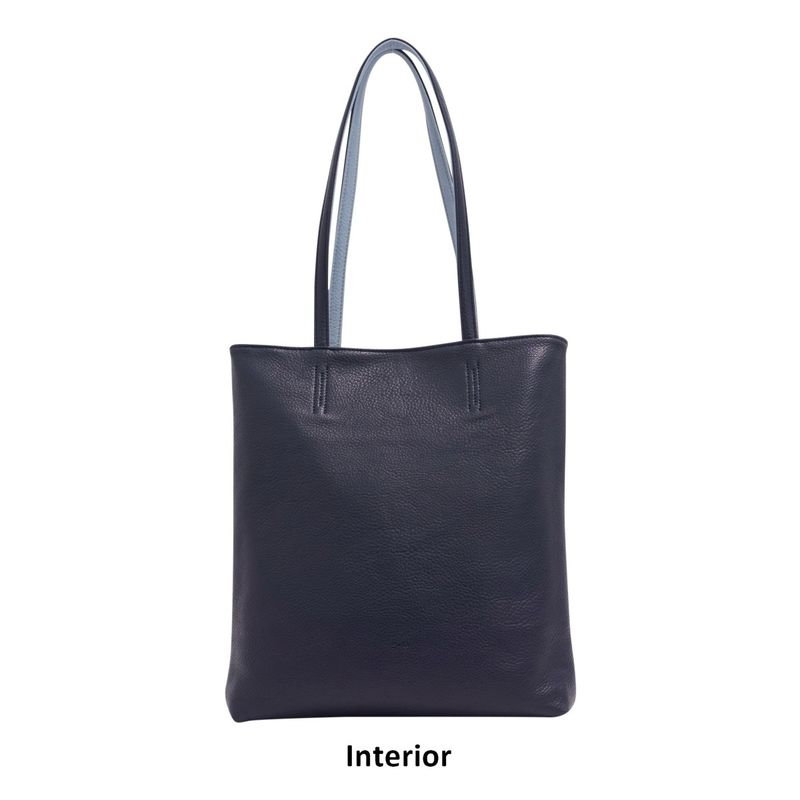 Amia 2-in-1 Reversible Tote Sky Blue/Navy