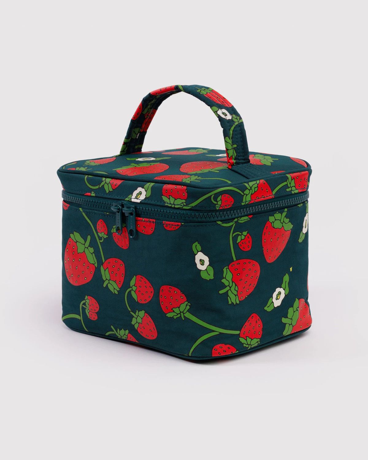 Large Cosmetic Case Strawberry Blossom