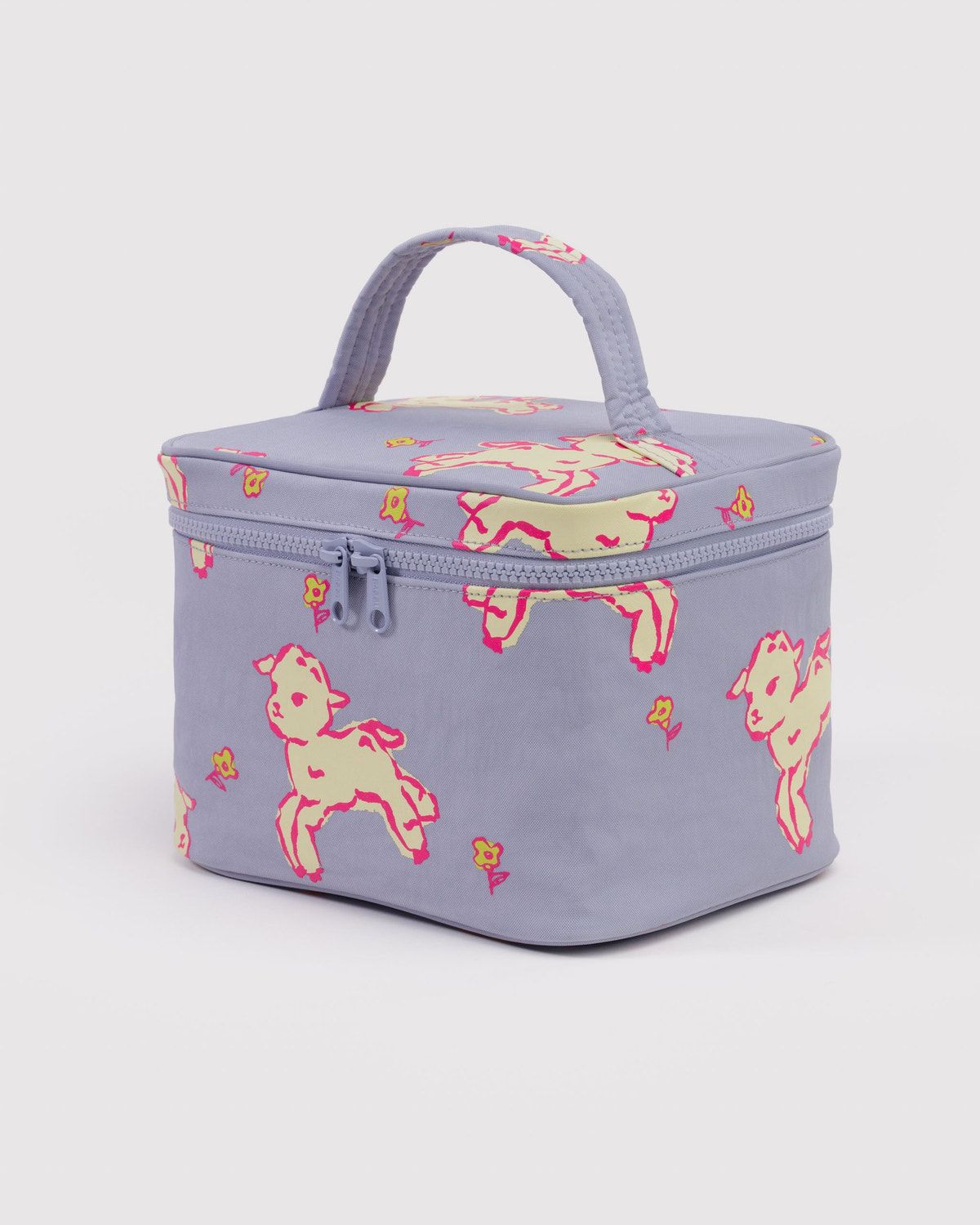 Large Cosmetic Case Lambs