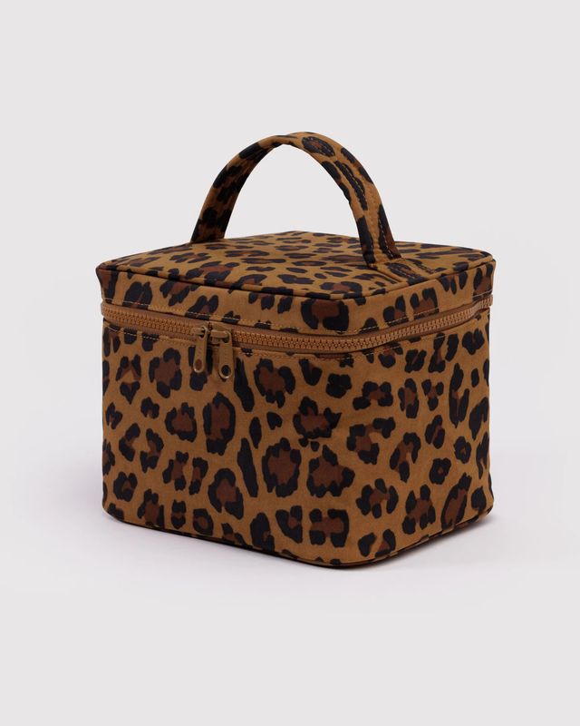 Large Cosmetic Case Leopard