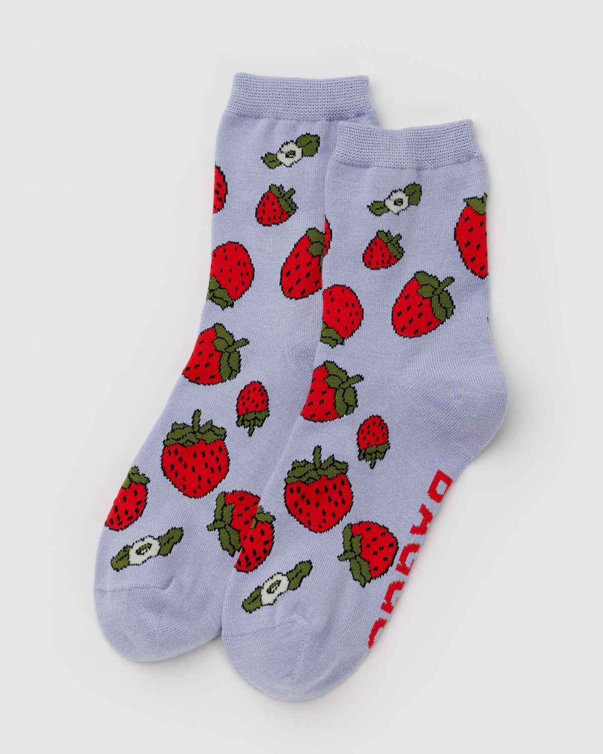 Crew Sock Strawberry Blossom