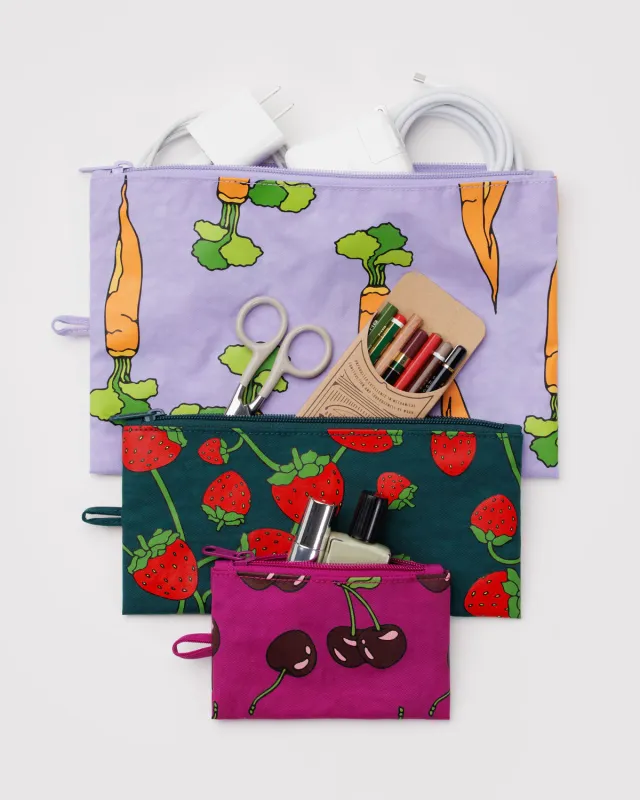 Flat Pouch Set Carrots &amp; Berries