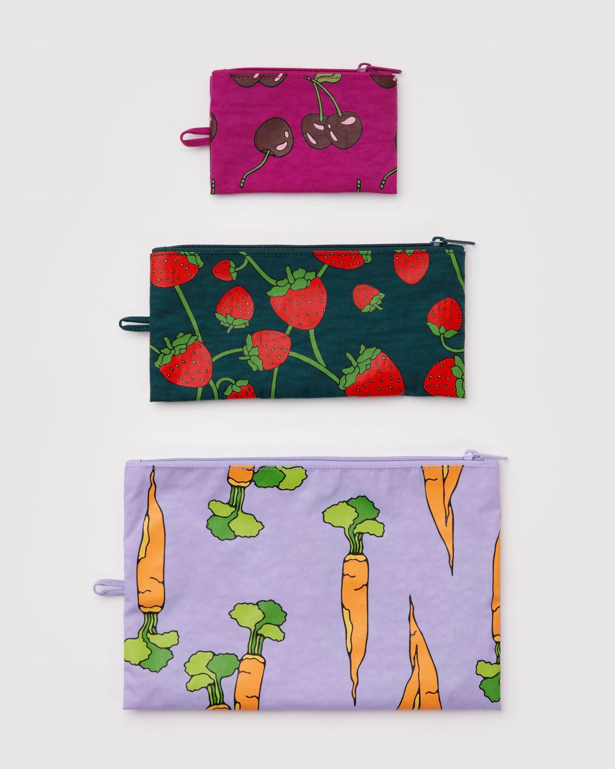 Flat Pouch Set Carrots &amp; Berries