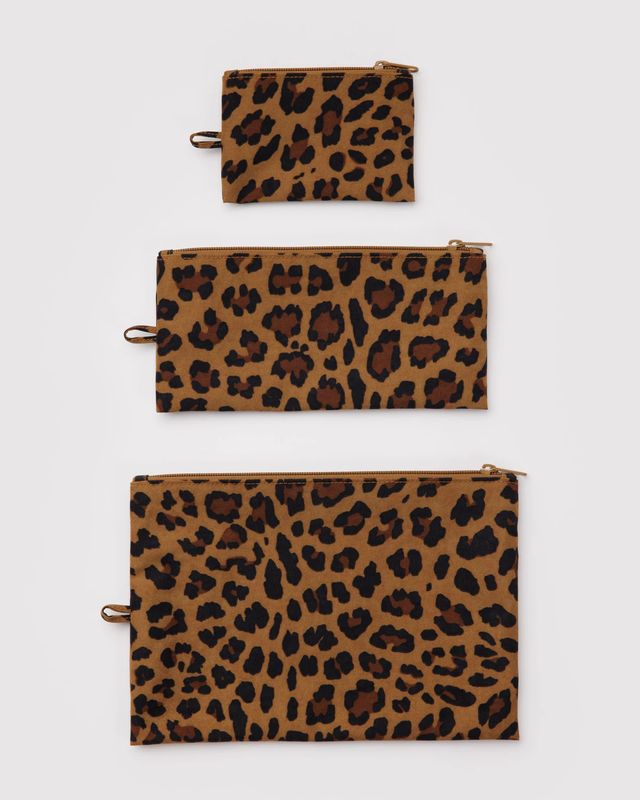 Flat Pouch Set Leopard
