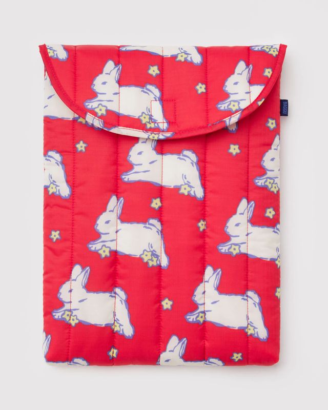 Puffy Laptop Sleeve 16" Bunnies
