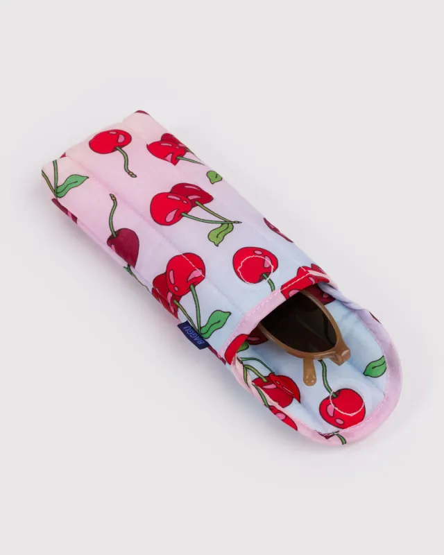 Puffy Glasses Sleeve Cherries