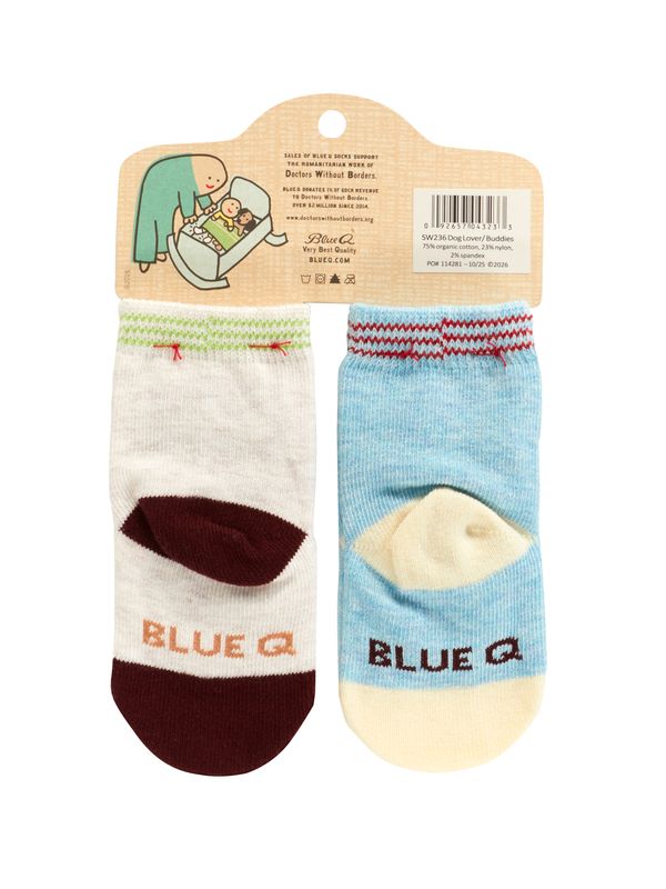 Dog Lover/Buddies Baby Baby Socks