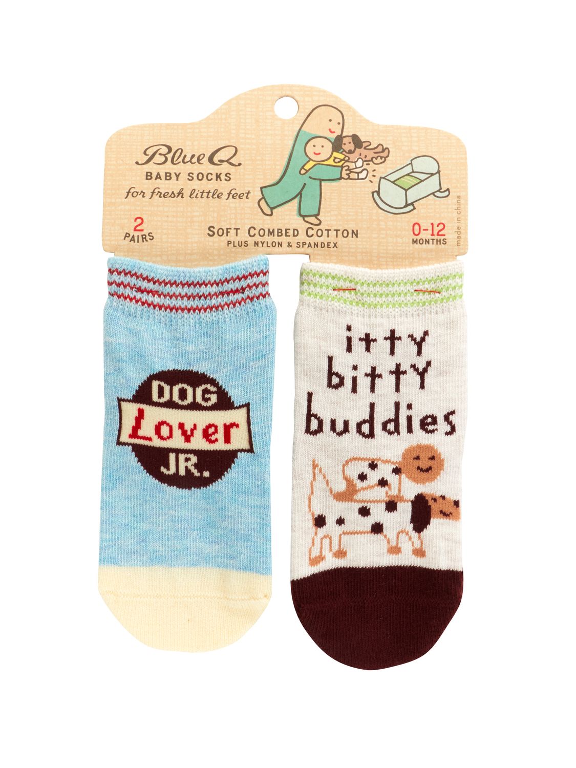 Dog Lover/Buddies Baby Baby Socks