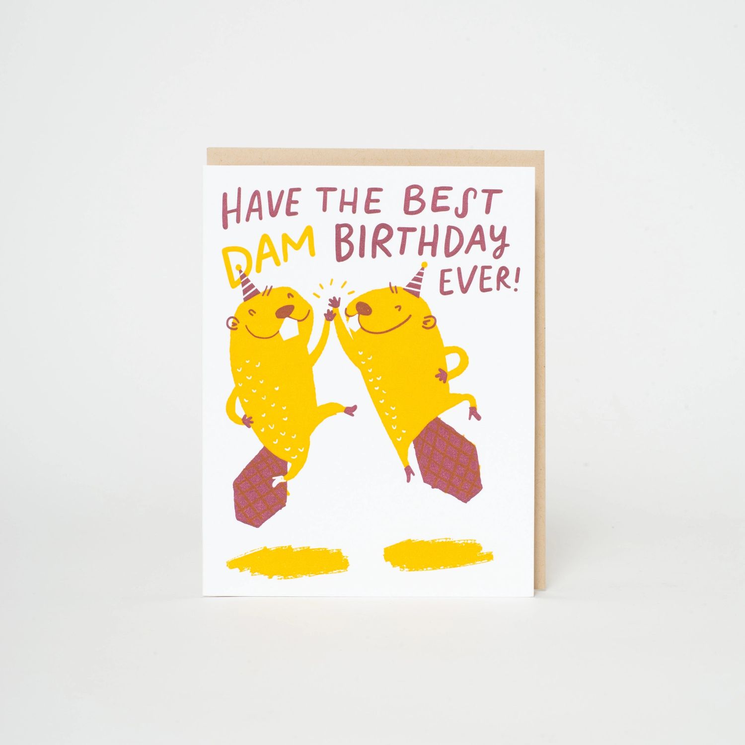Birthday Beavers Punny
