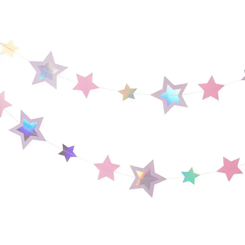 Iridescent Trailing Stars 5m