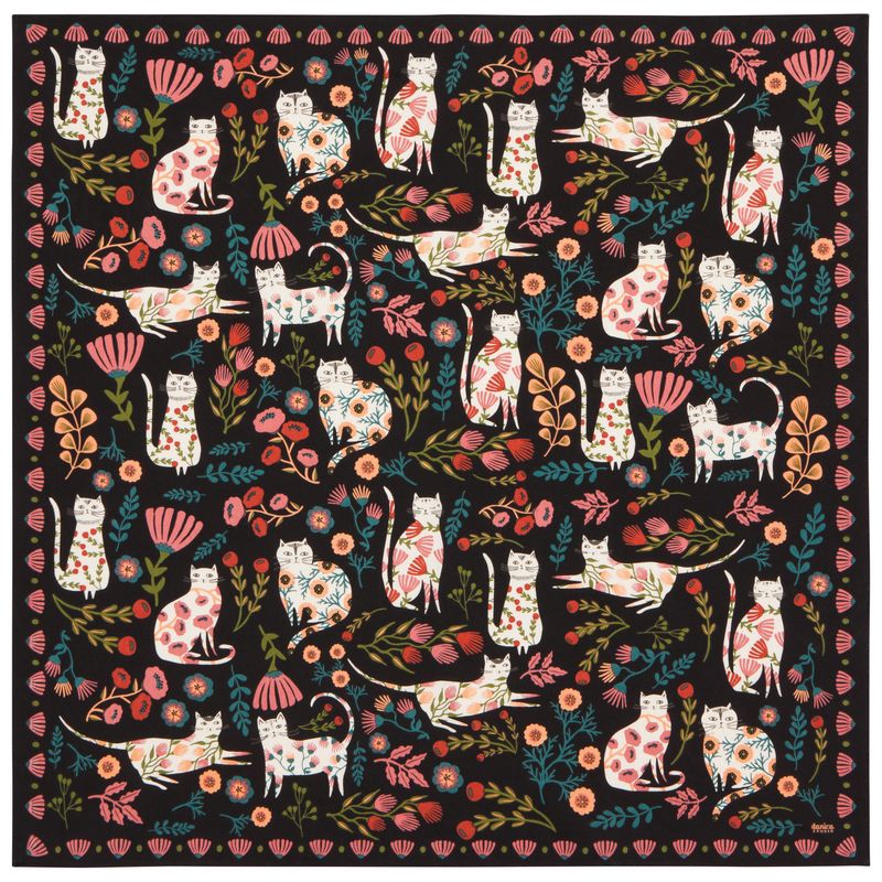 Reusable Fabric Gift Wrap Catbloom