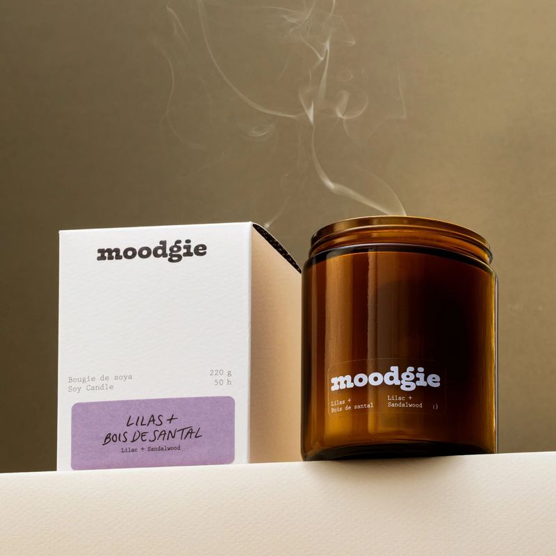 220g Candle Lilac + Sandalwood