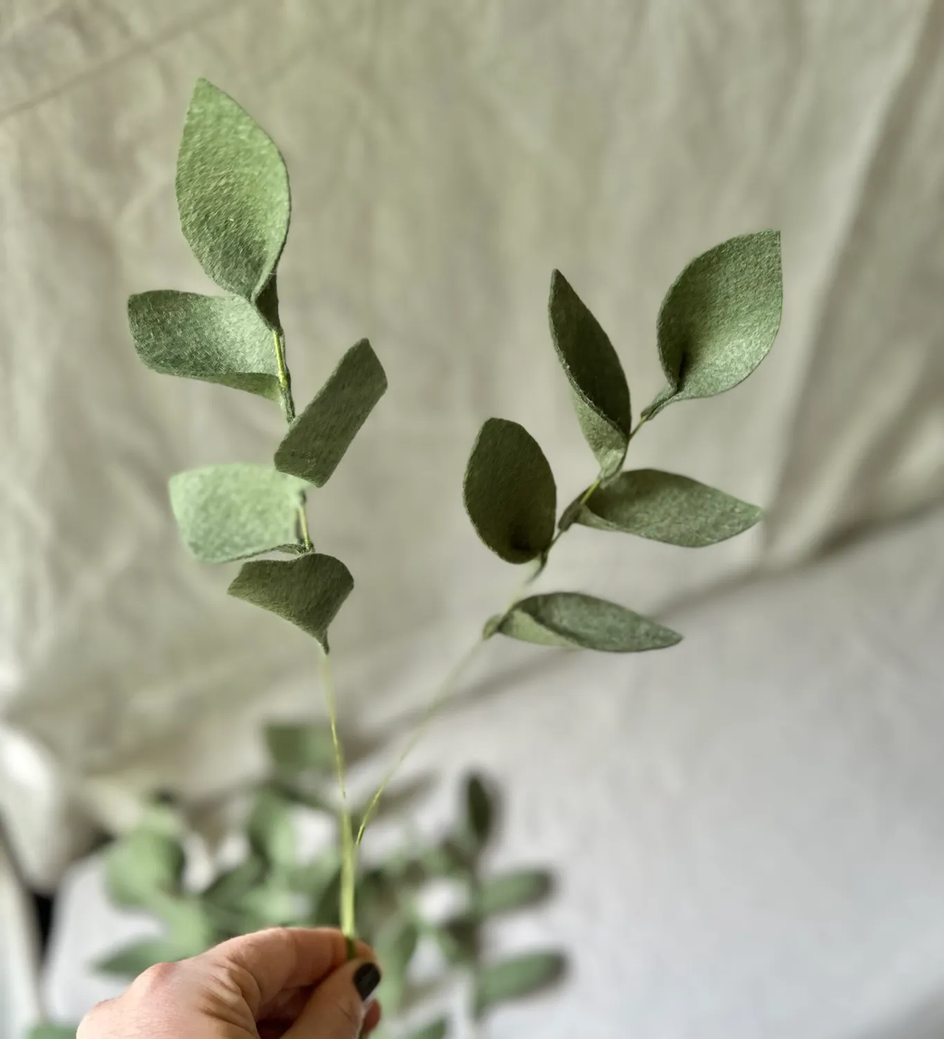 Felt Greenery Stems Meadow