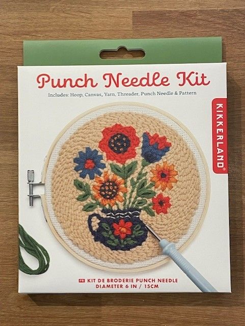 Punch Needle Kit Flower Bouquet
