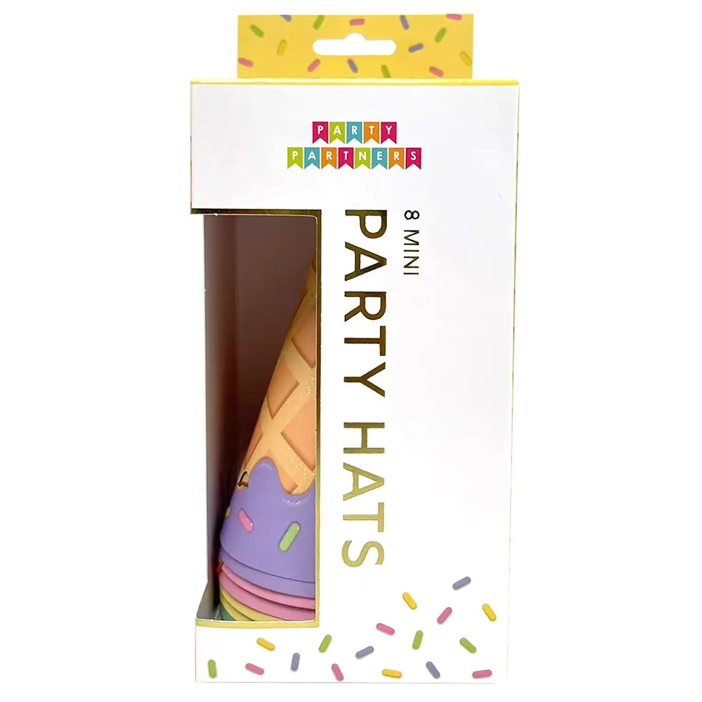 Mini Ice Cream Cone Party Hats