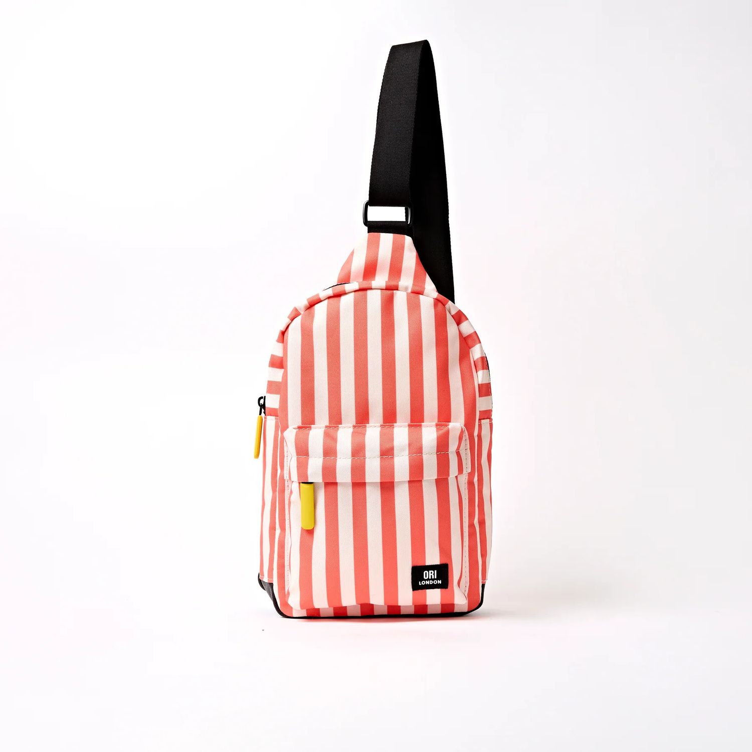 Willesden Sling Bag in Coral Stripe