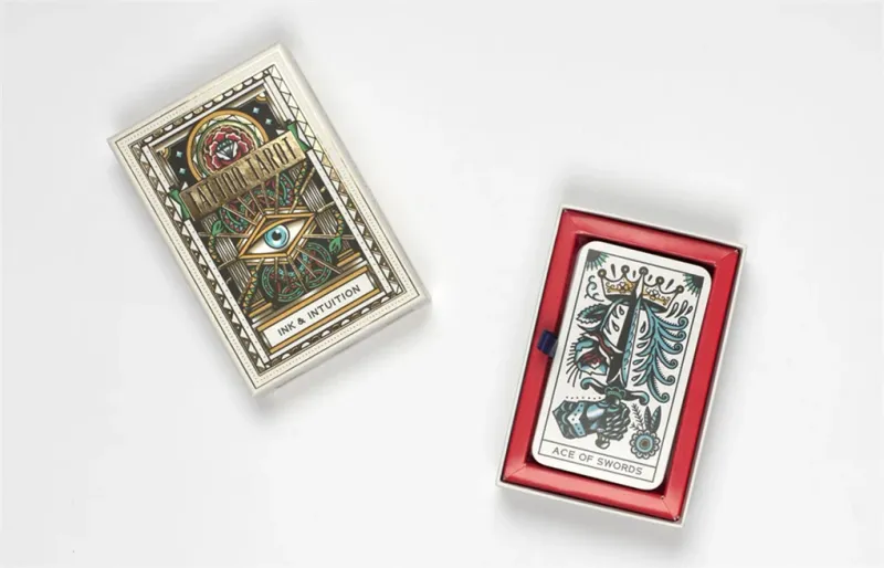 Tattoo Tarot Ink &amp; Intuition Card Set