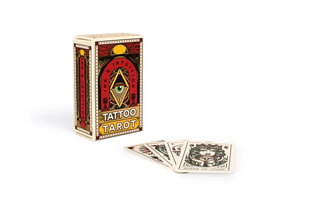 Mini Deck Tattoo Tarot Ink &amp; Intuition Card Set