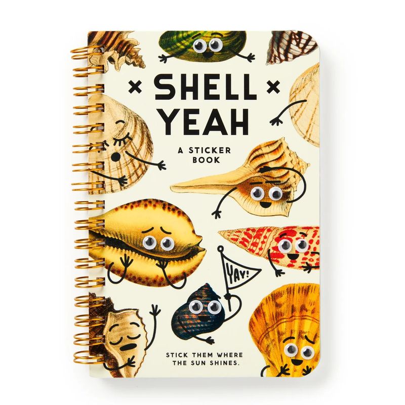Shell Yeah Sticker Book