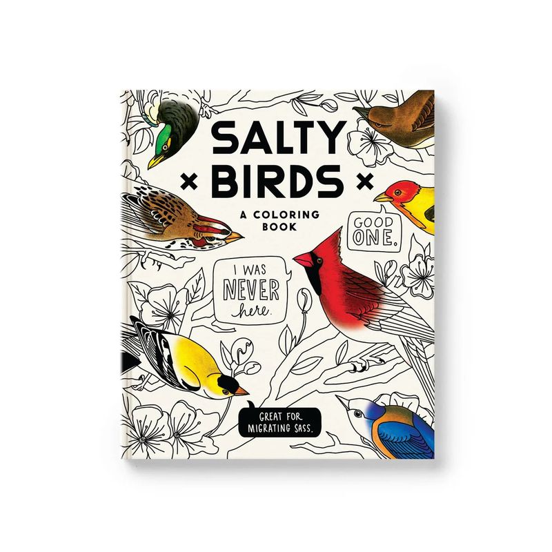 Salty Birds Colouring Book
